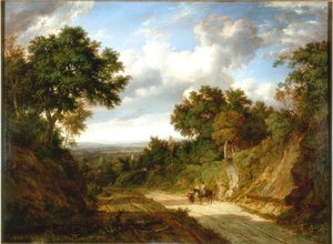 Landscape with Figures by Patrick Nasmyth